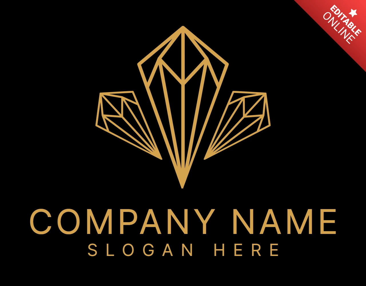 Abstract Geometric Logo Design Template