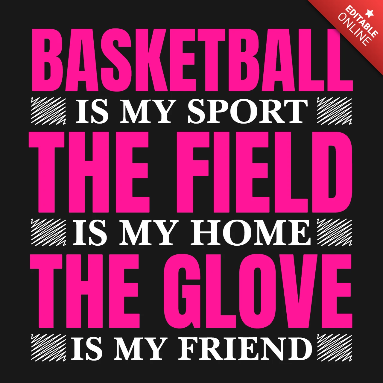 Basketball is my sport the field is my home plantilla de diseño de camiseta motivacional