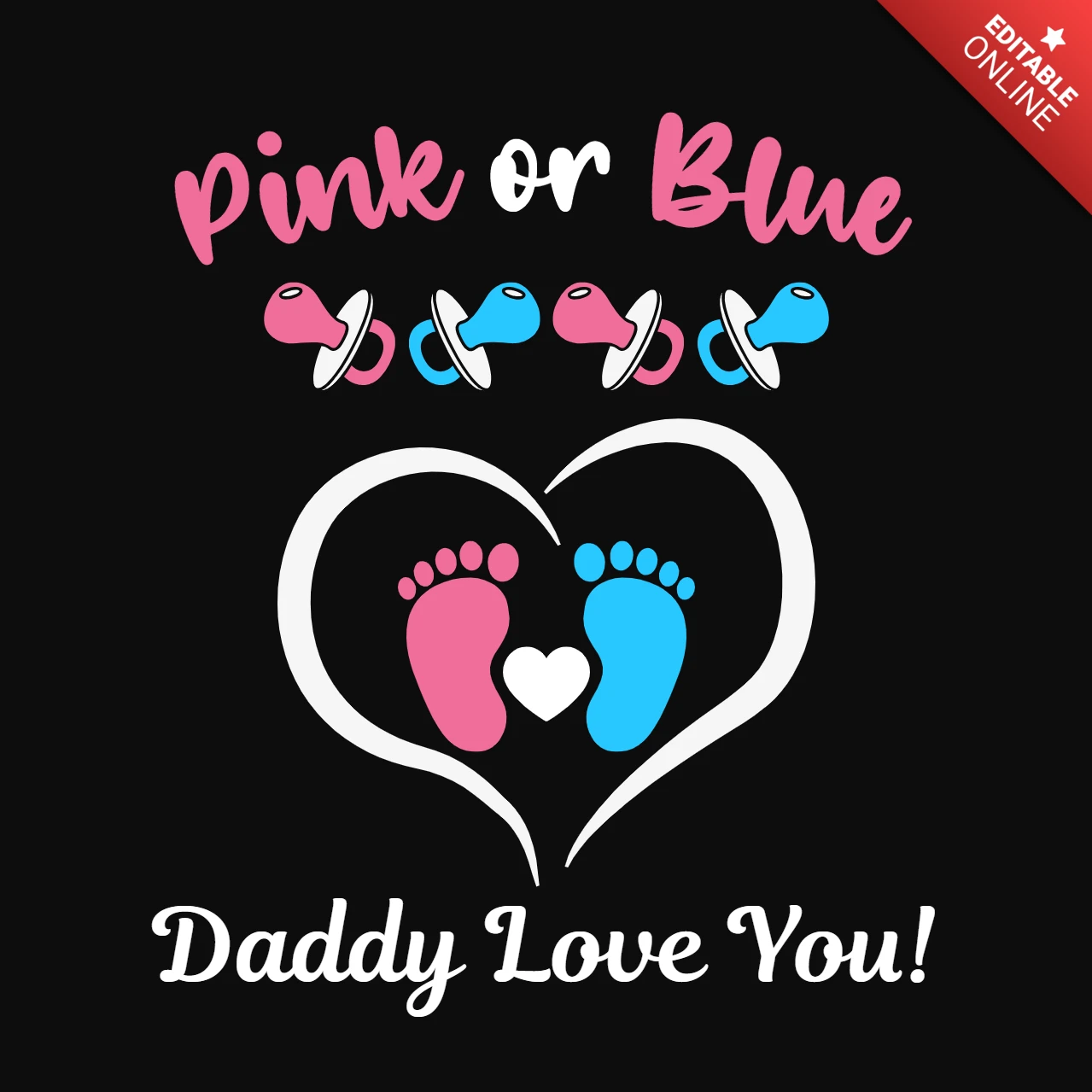 Lindo papá amor plantilla de diseño de la camiseta