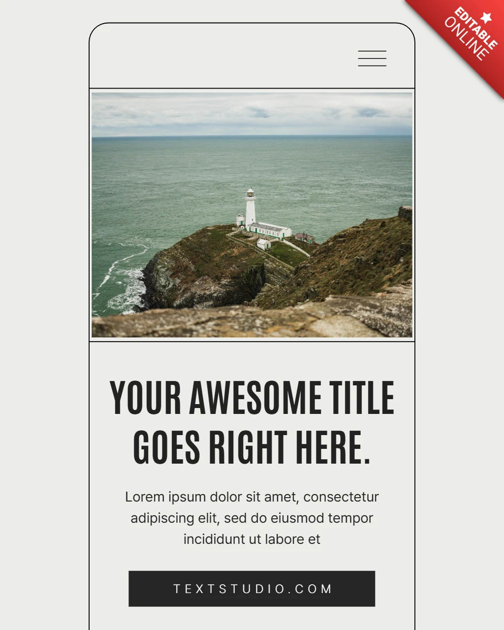 Travelling Blog Article Flat Minimalist Collage Template