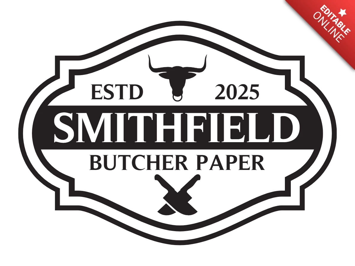 Smithfield Badge Logo Design Template