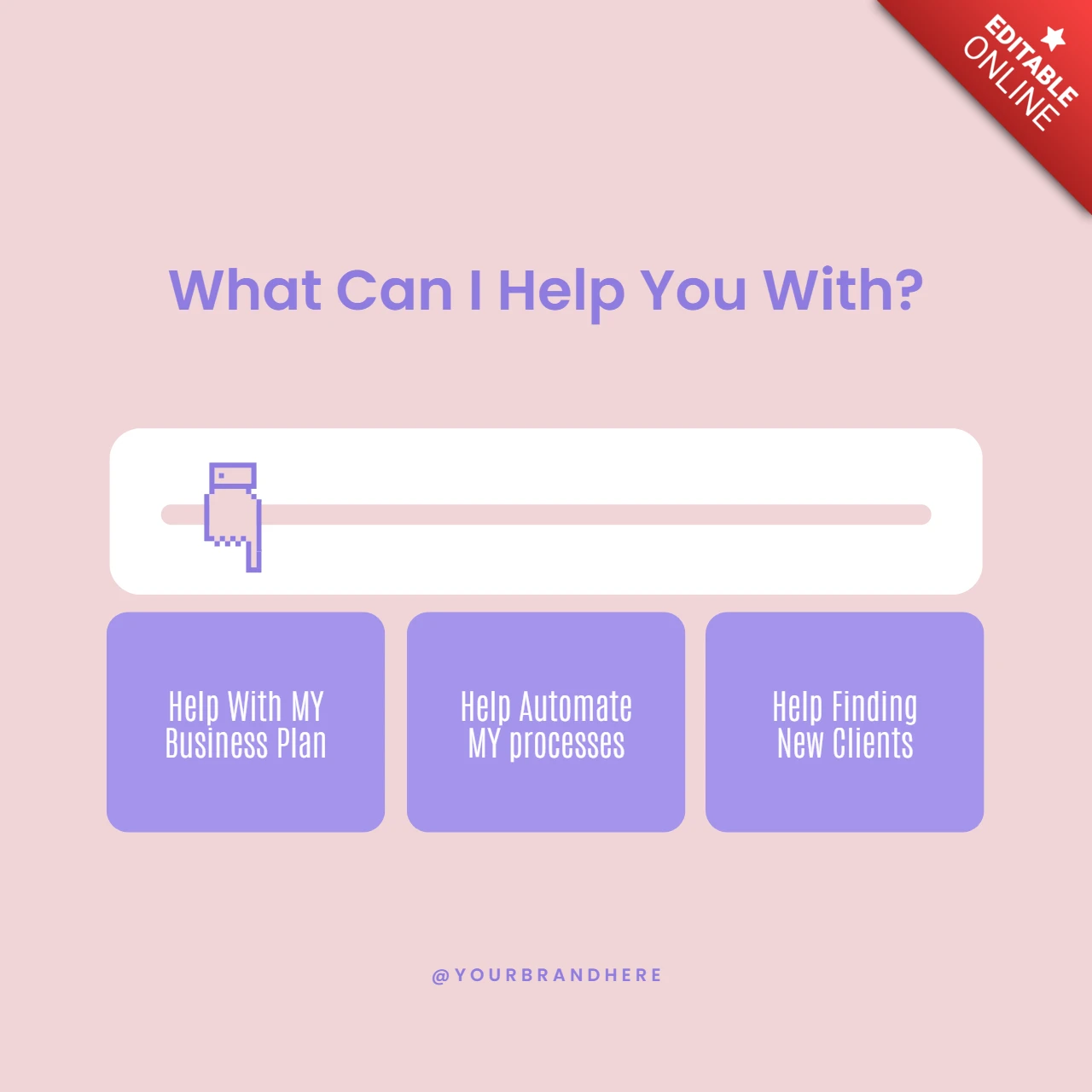 Em que posso ajudá-lo com o modelo de design de postagem de negócios no Instagram?