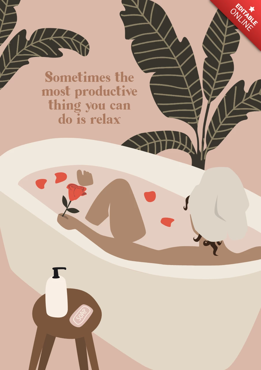 Inspirierendes Zitat druckbare Illustration