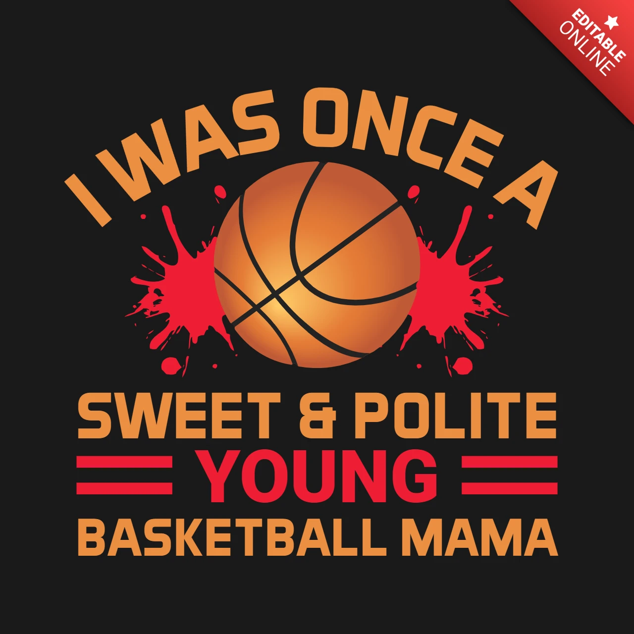Una volta ero una giovane mamma di basket dolce ed educata