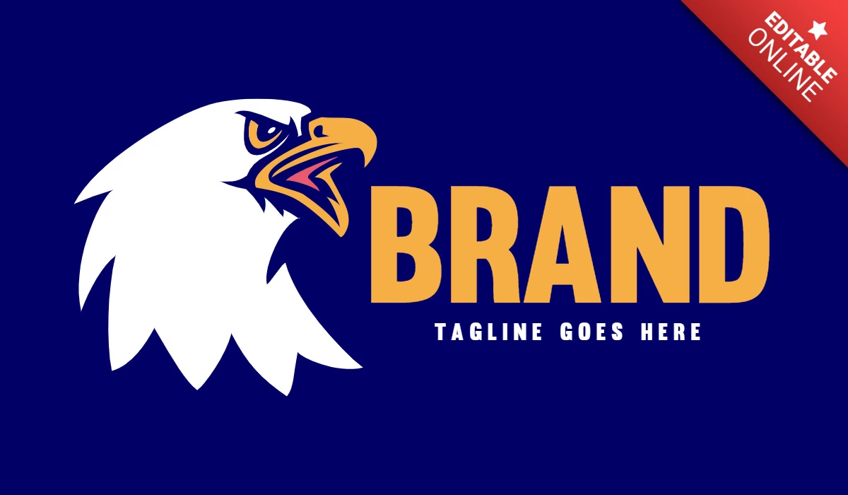 Patriot Eagle Logo Design Template