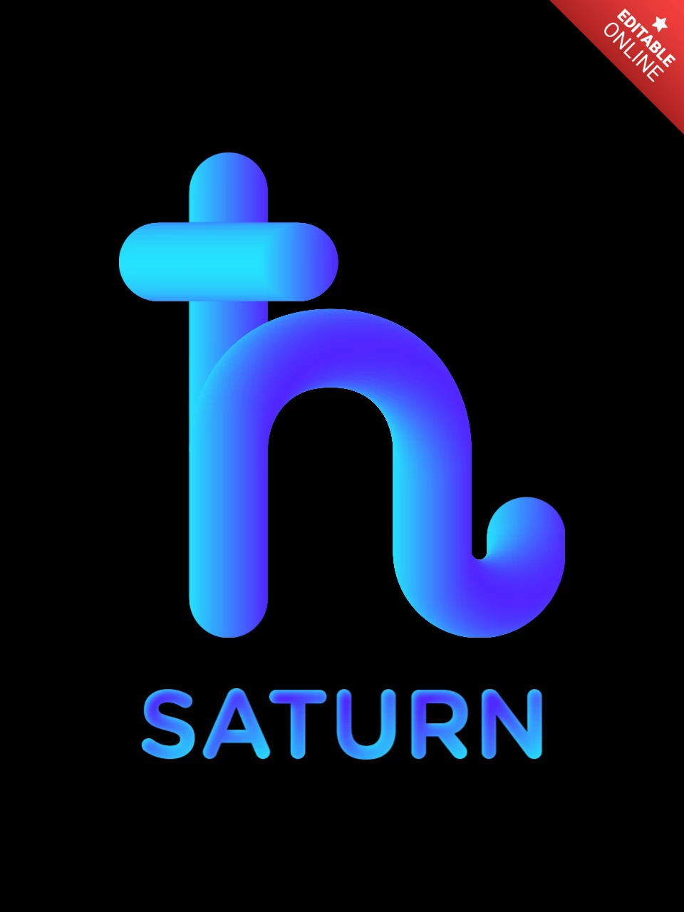 Koszulka z astrologicznym wzorem z gwiazdą Saturna