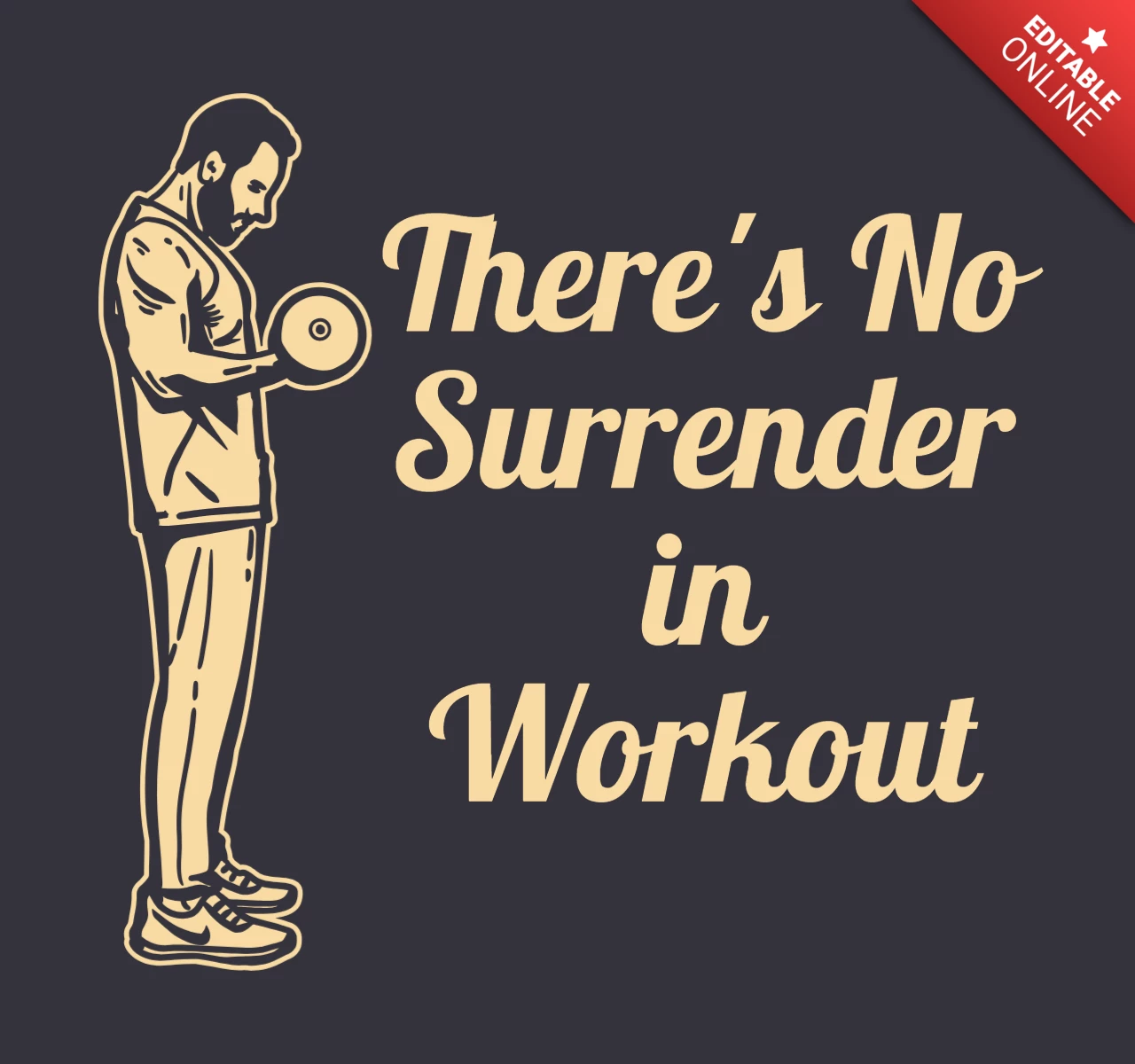 Modèle de conception de t-shirt vintage de musculation homme bodybuilder