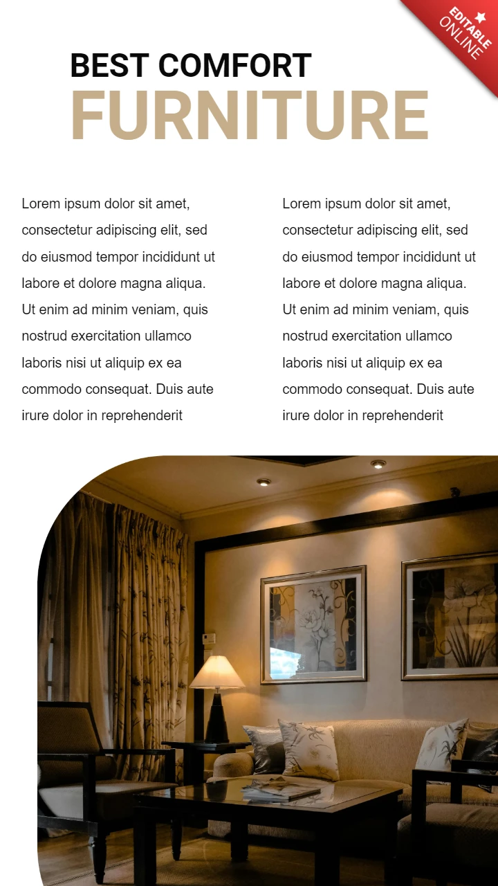 Sleek Vintage Article Social Media Story Post Design Template