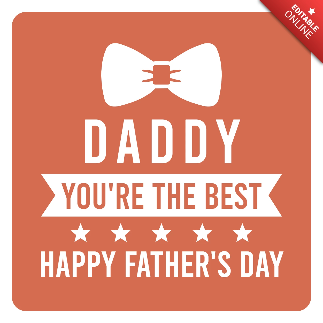 Happy Father's Day Logo Design Template