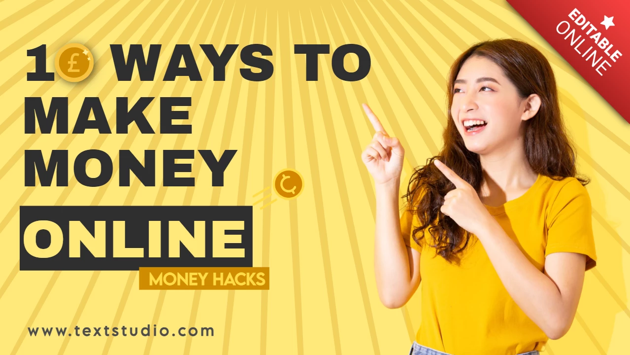 Gelbe einfache Geld verdienen online Tipps youtube thumbnail