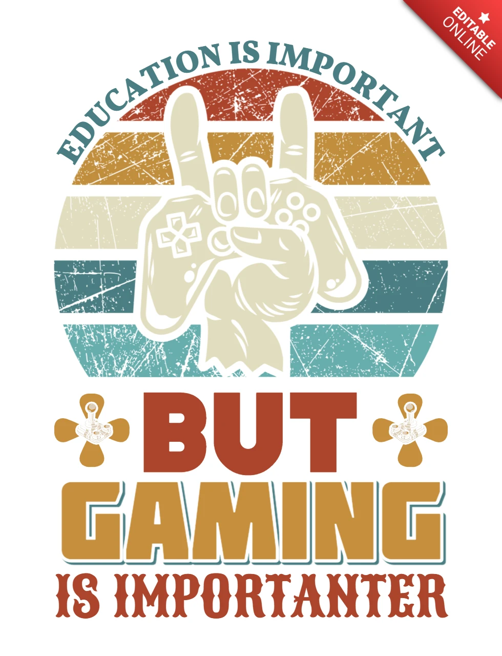 Retro Gaming Education Design Template: Embrace the Fun!