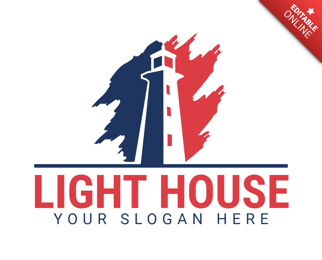 Light House Logo Design Template