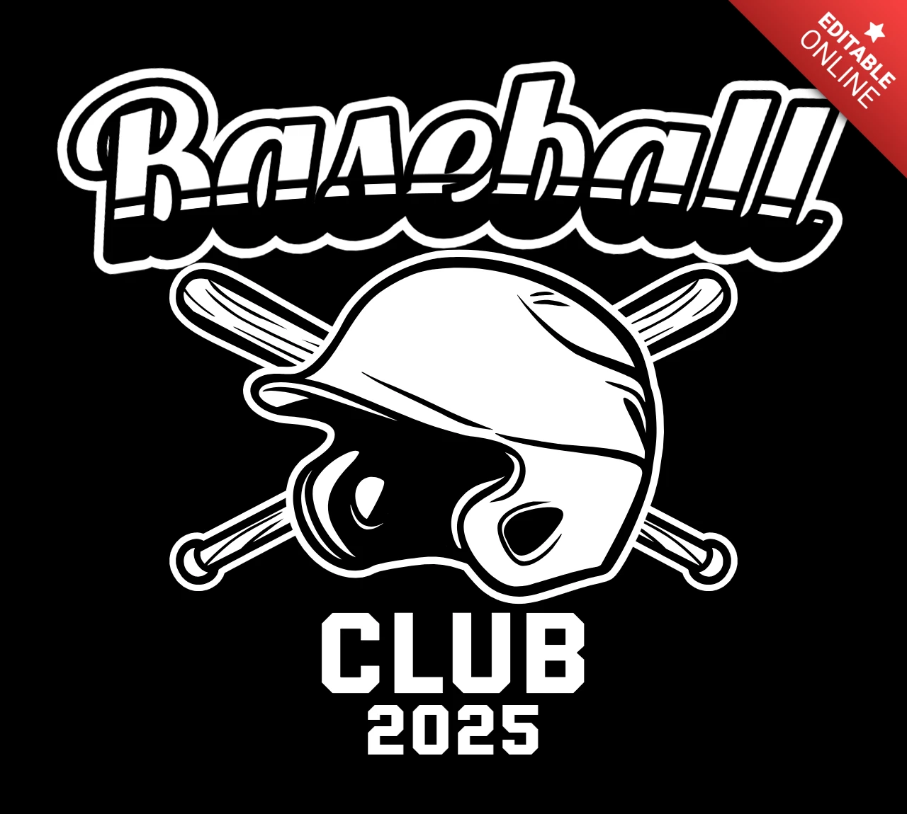 Baseball Club Logo Design Template