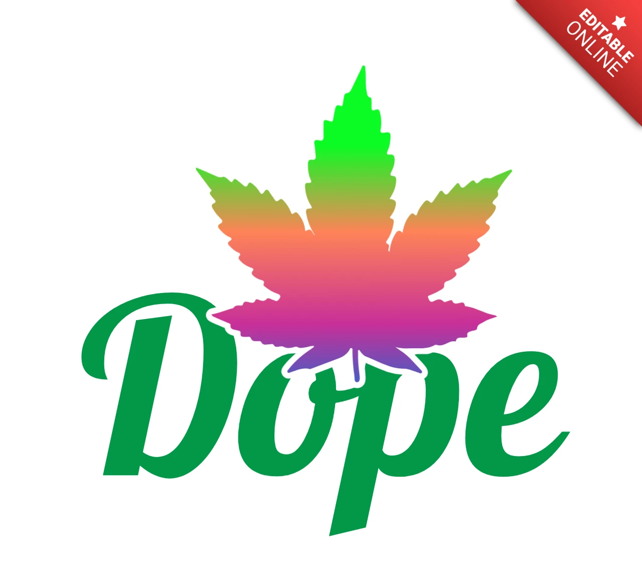 Dope T-shirt Design Template