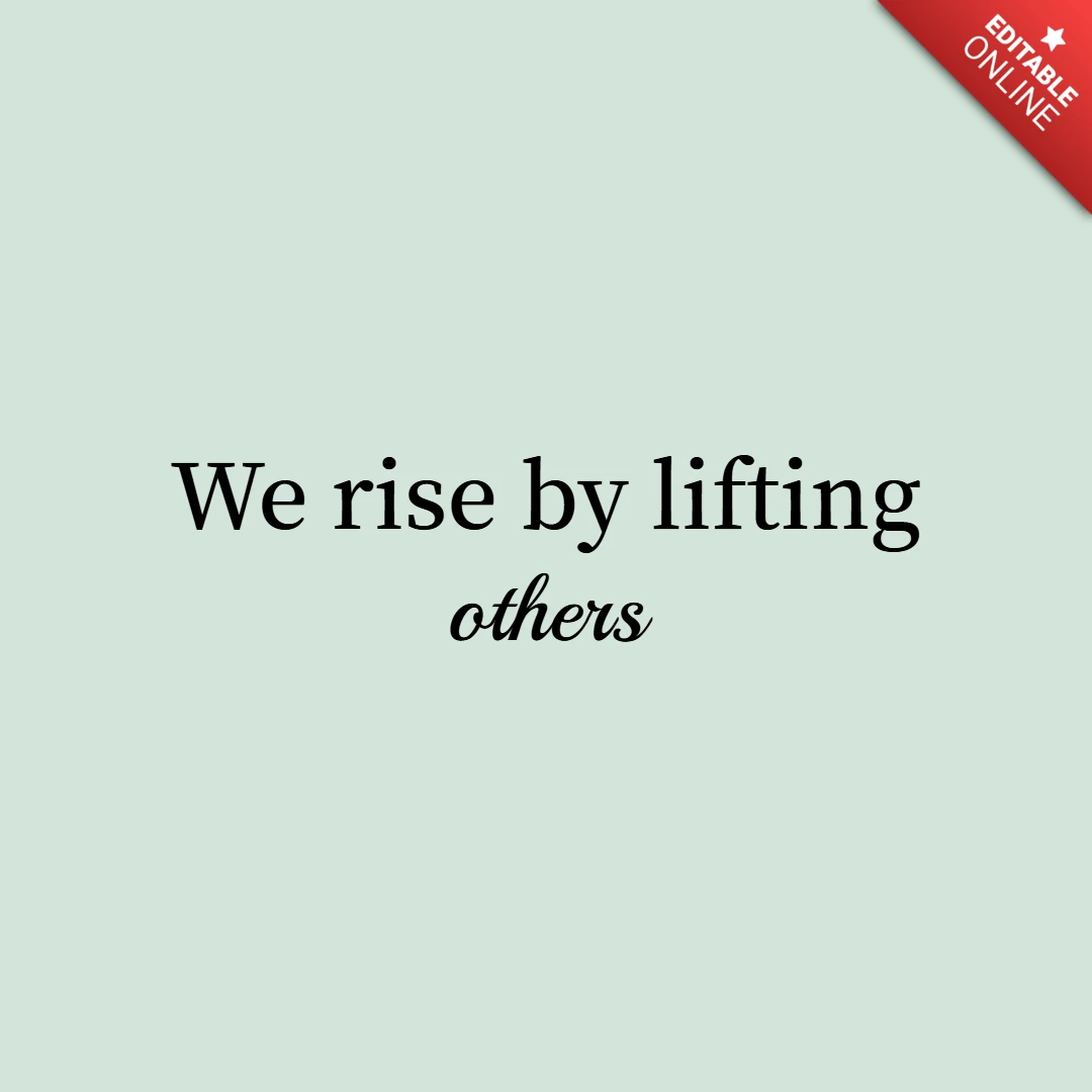 Inspirerende yoga quote instagram post ontwerp sjabloon