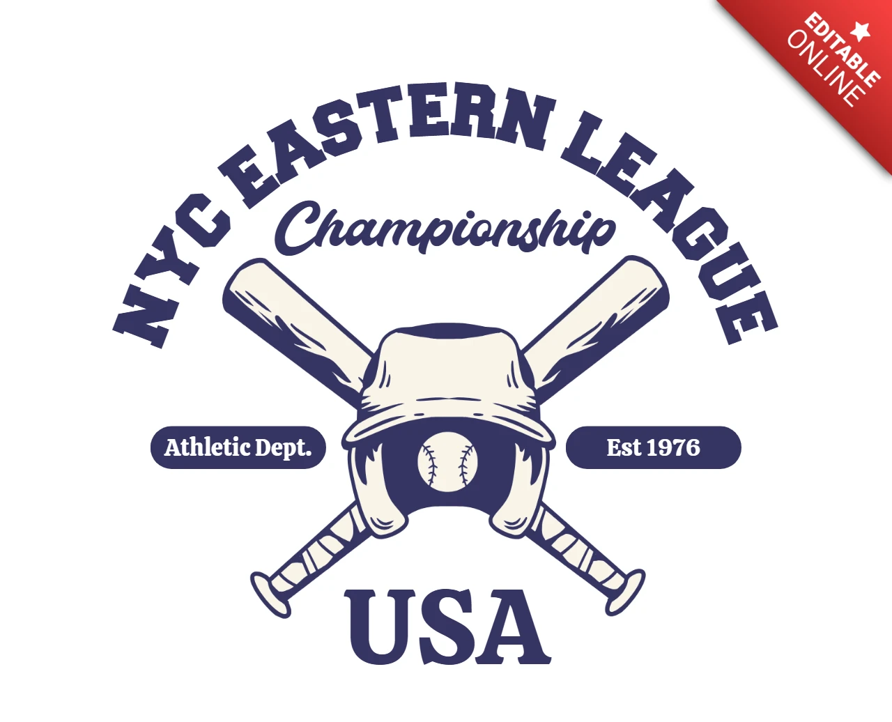 Campionato di lega Nyc eccellenza atletica dal 1976 modello di merchandising
