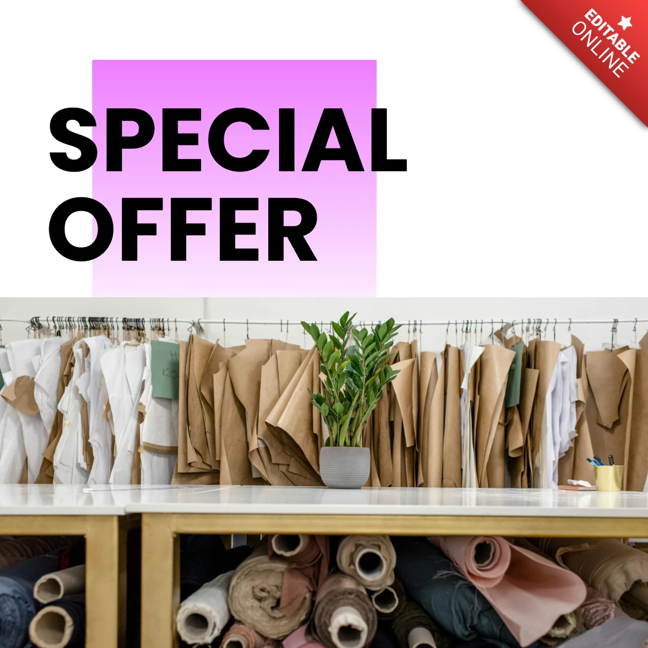 Furniture Special Offer Instagram Social Media Post Template