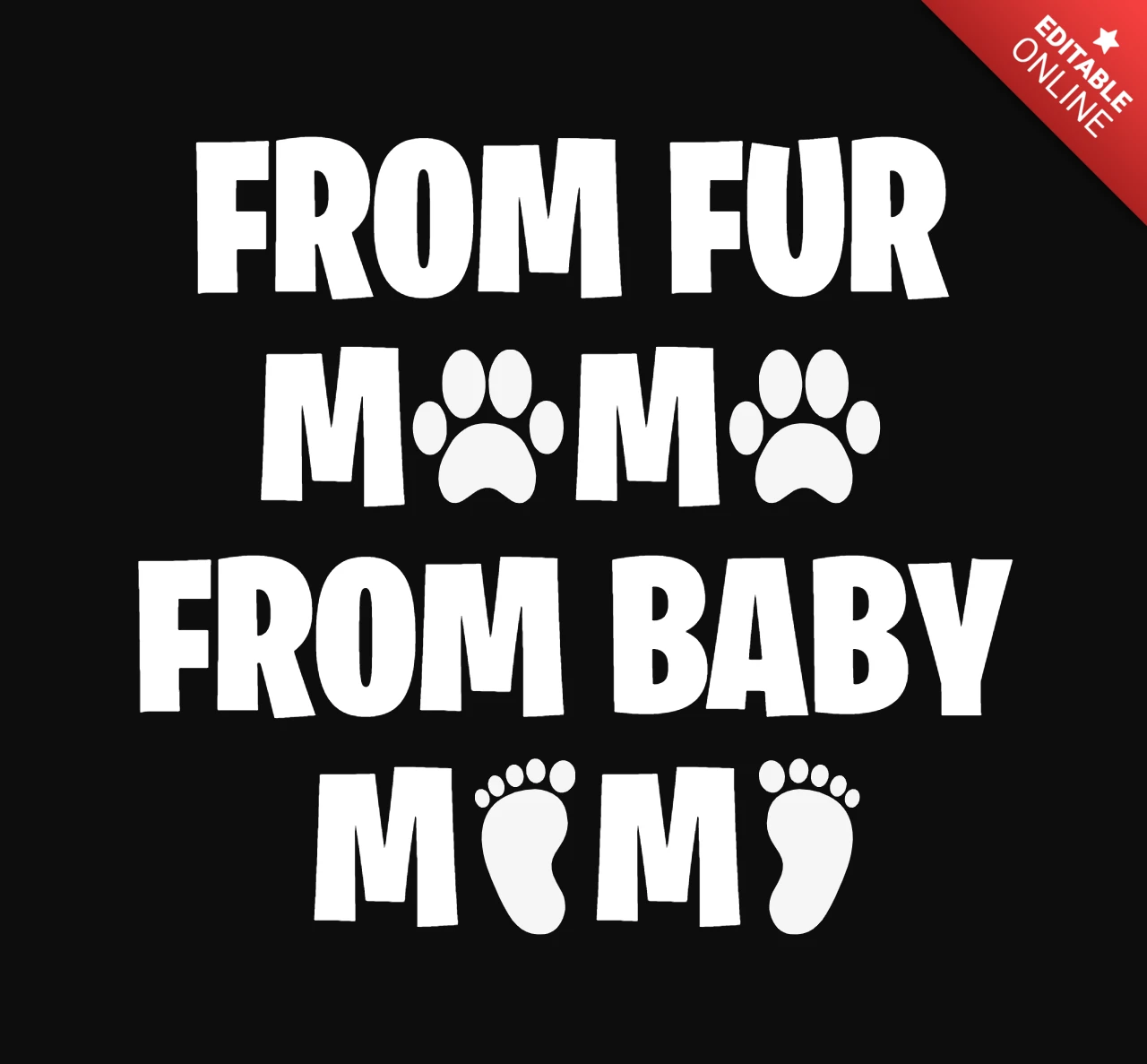 Modelo de camiseta da mamãe de pele para a mamãe de bebê