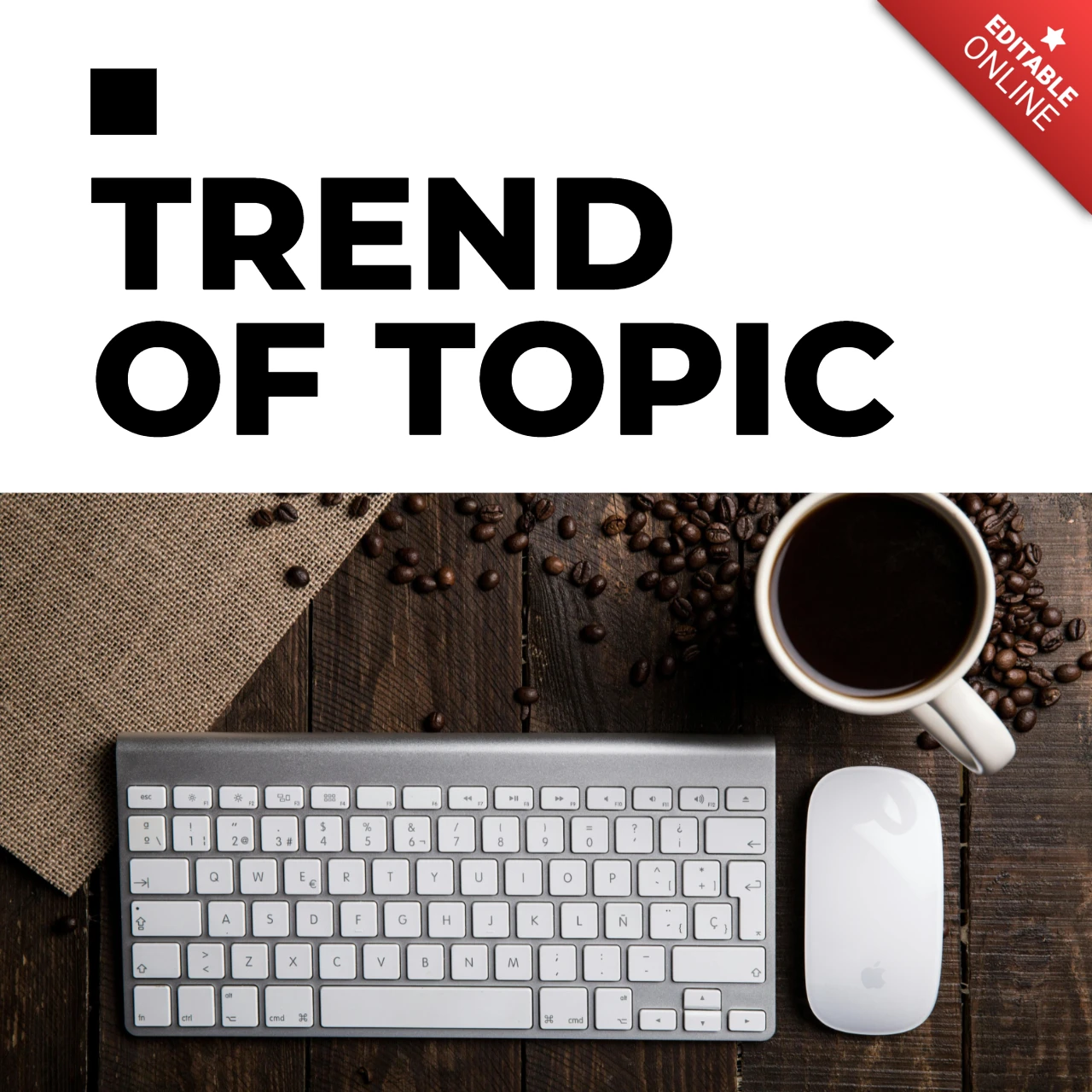 Modern Blogging Instagram Social Media Post Design Template