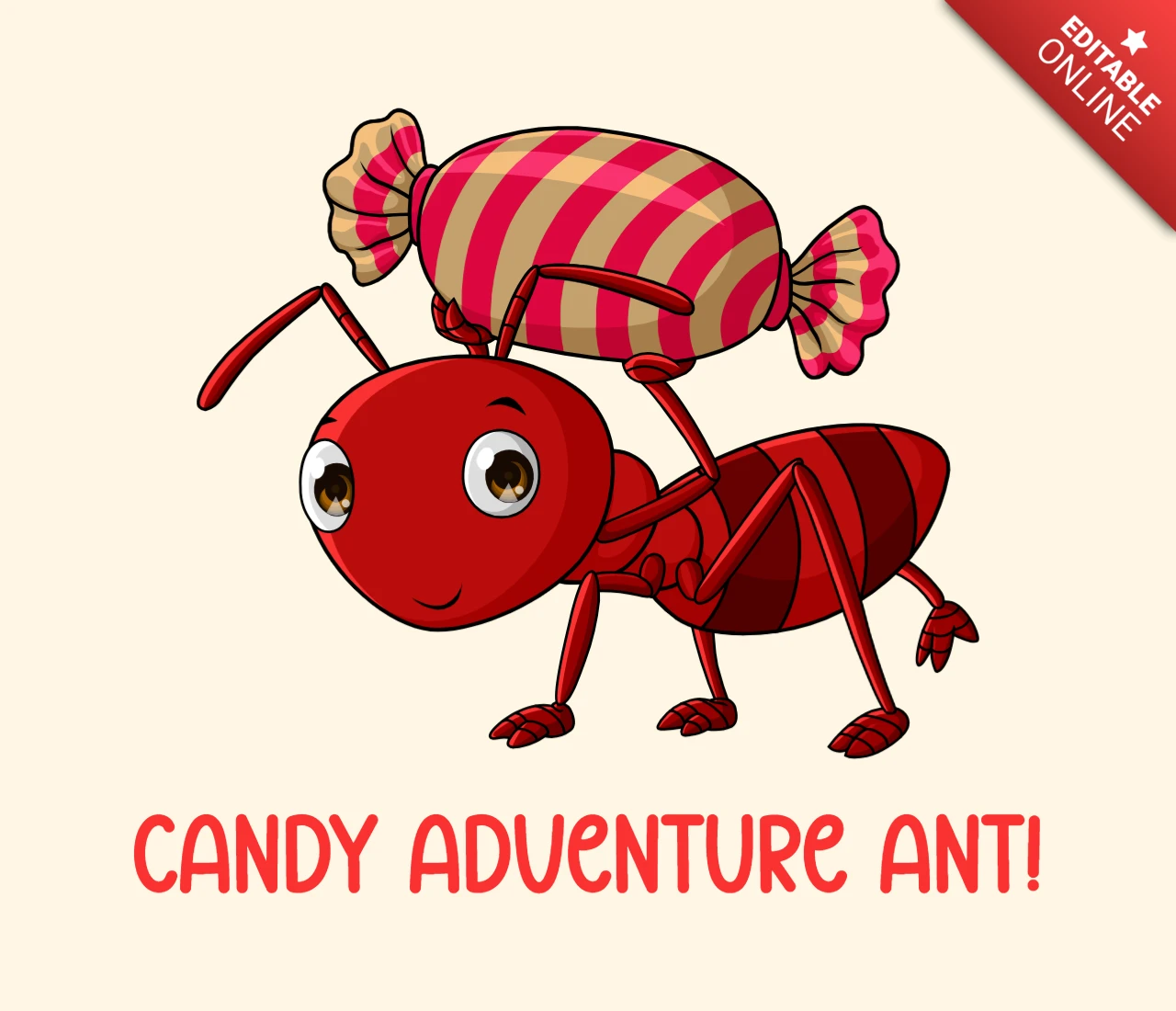 Candy adventure ant design template for fun projects