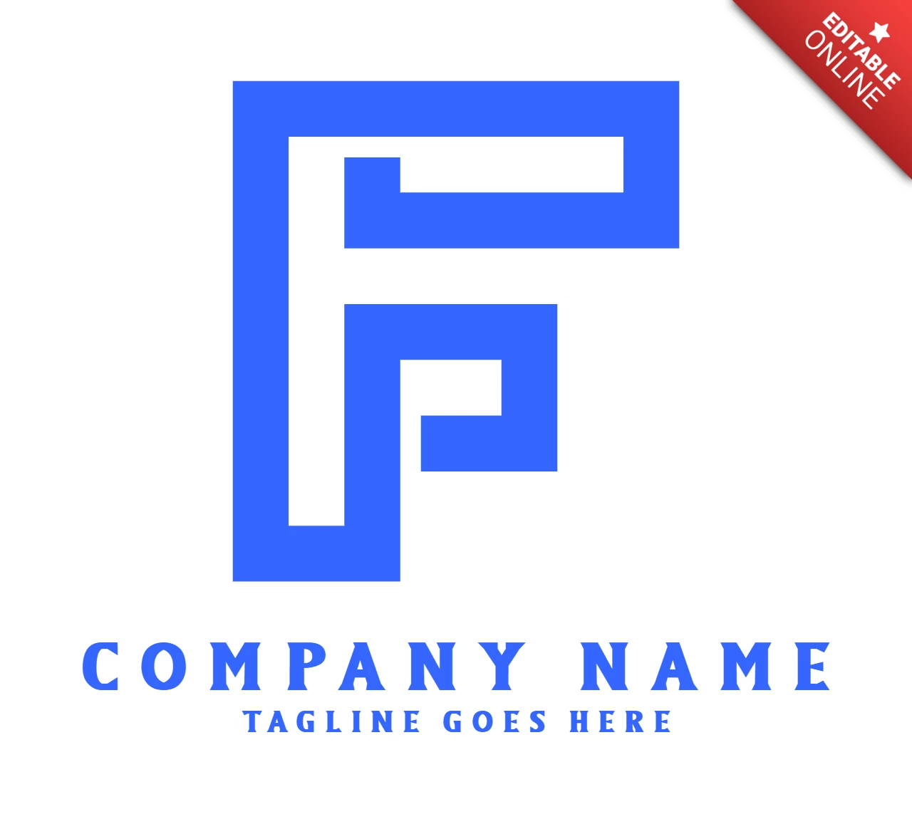 Letter F Logo Design Template
