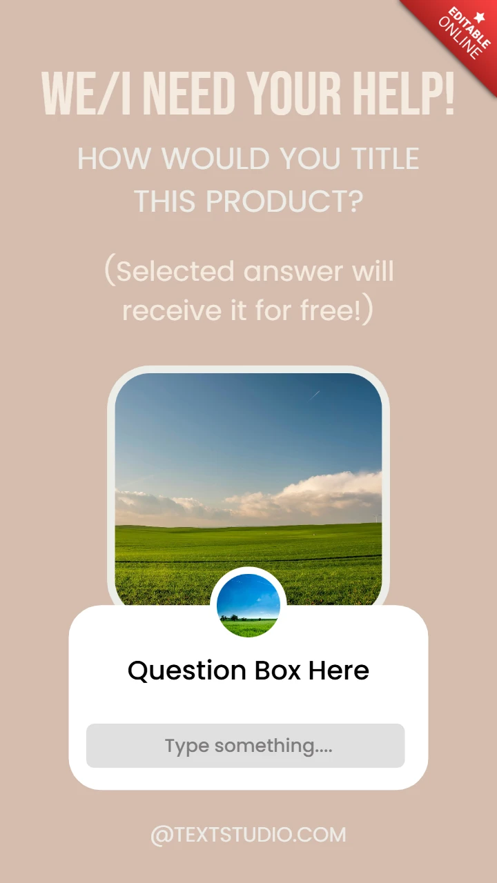 Concurso de nomes de produtos ganhe produtos grátis modelo de design de postagem de história do instagram