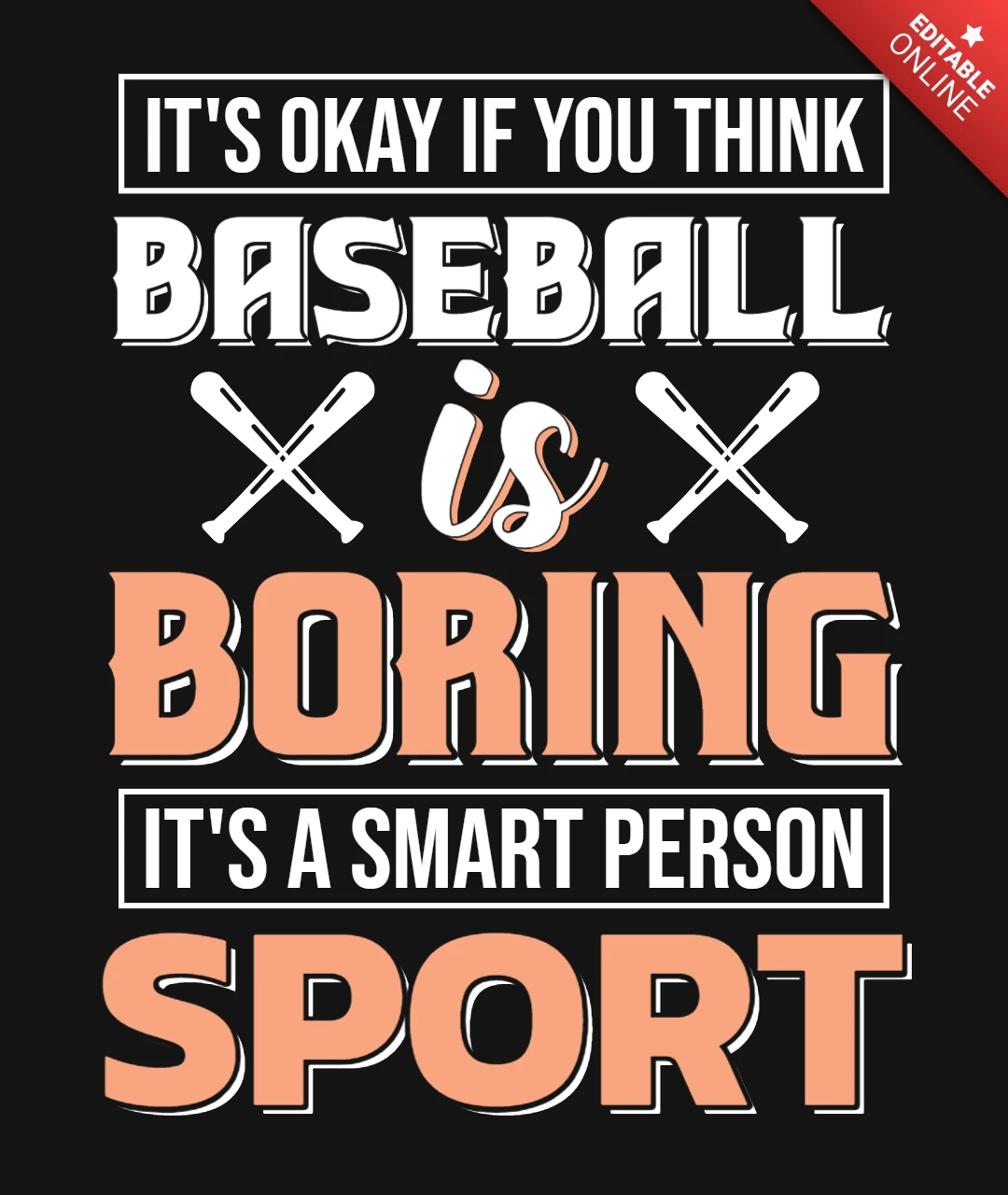 Non c'è problema se pensate che il baseball sia uno sport noioso