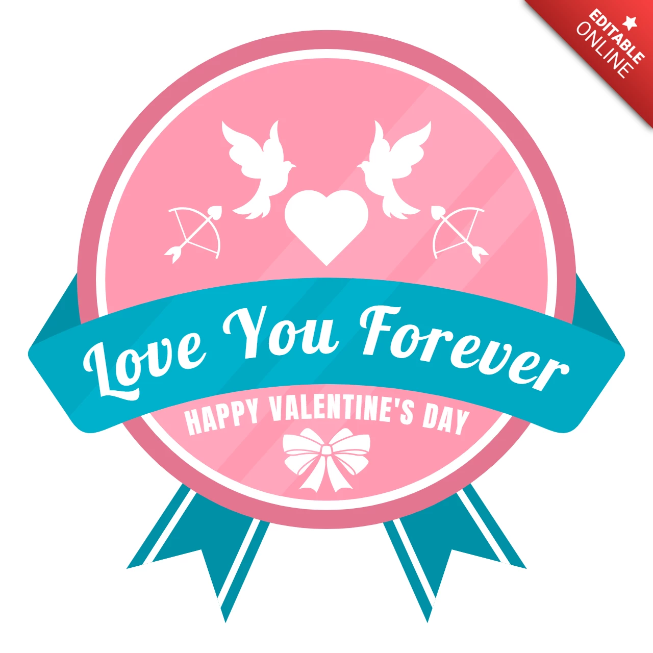 Happy Valentine's Day Design Template