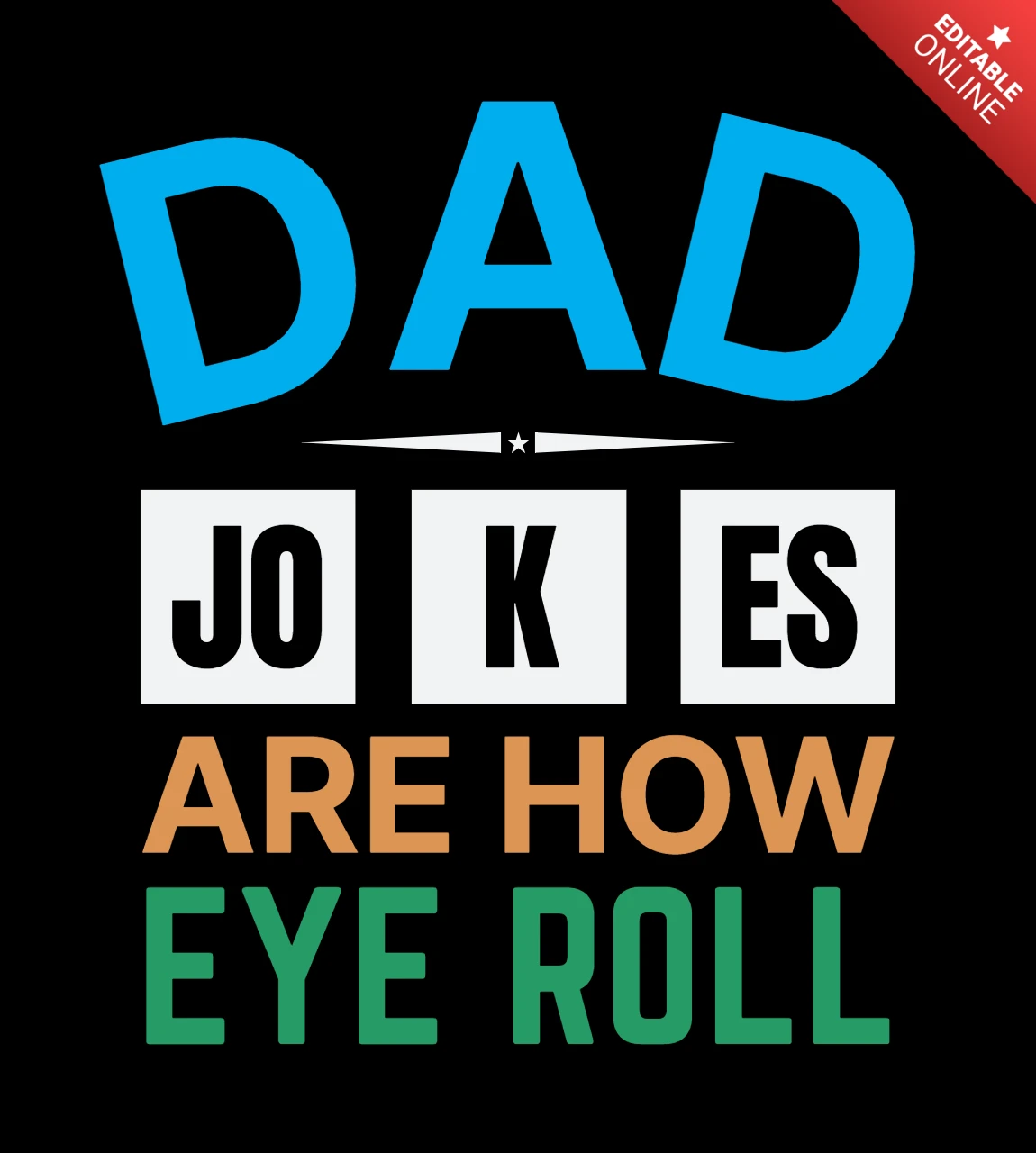 Chistes de papa cita dia del padre plantilla de diseño de camiseta