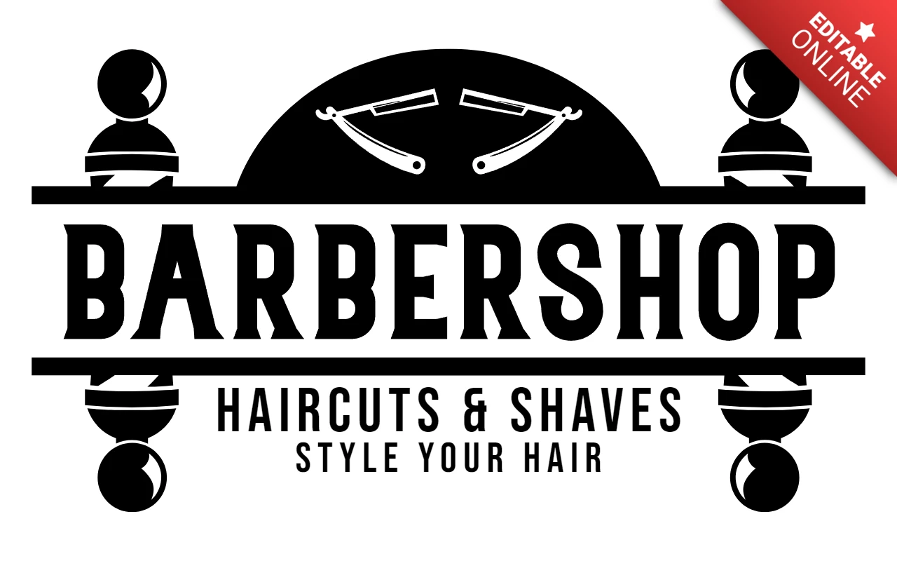 Barbershop Logo Design Template