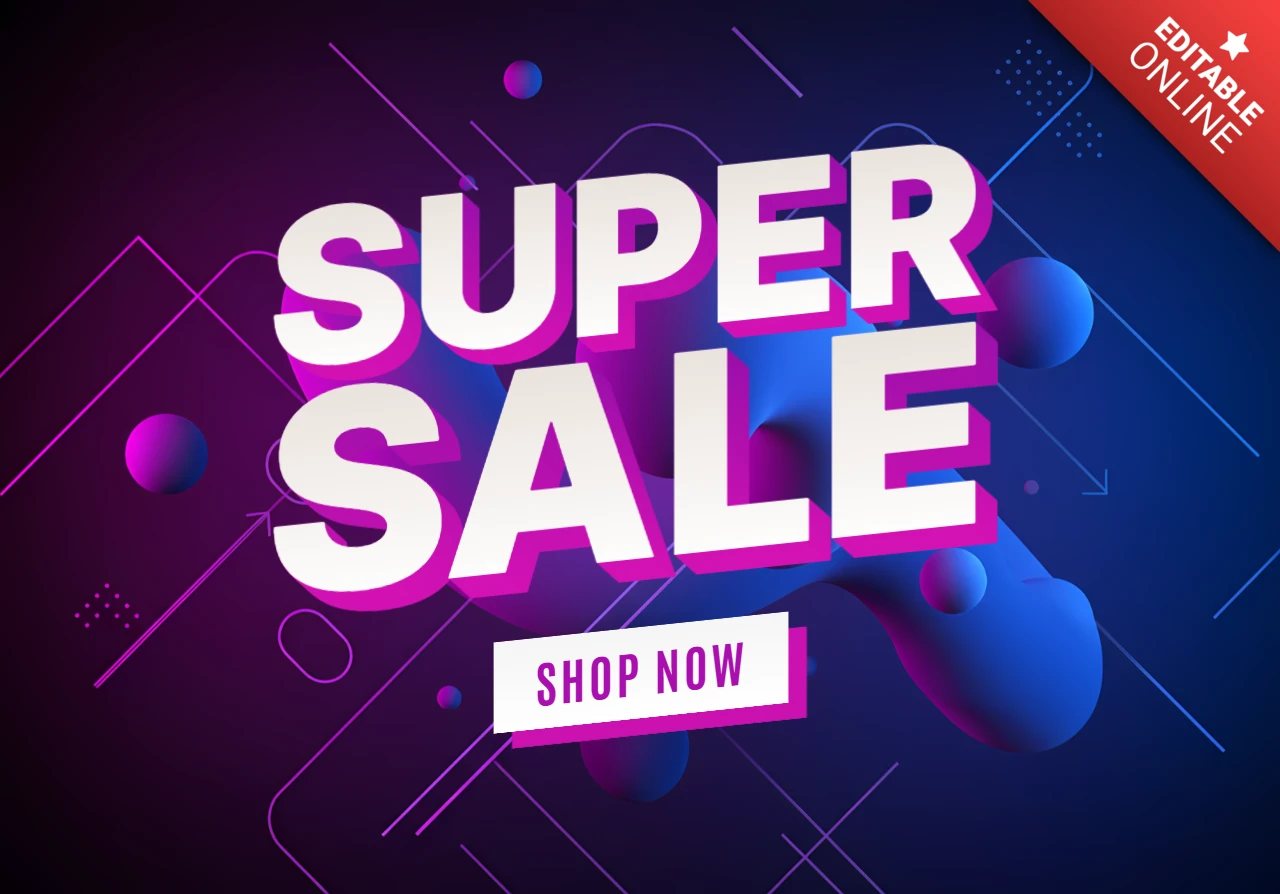 Plantilla de diseño promocional de superventas para un marketing llamativo