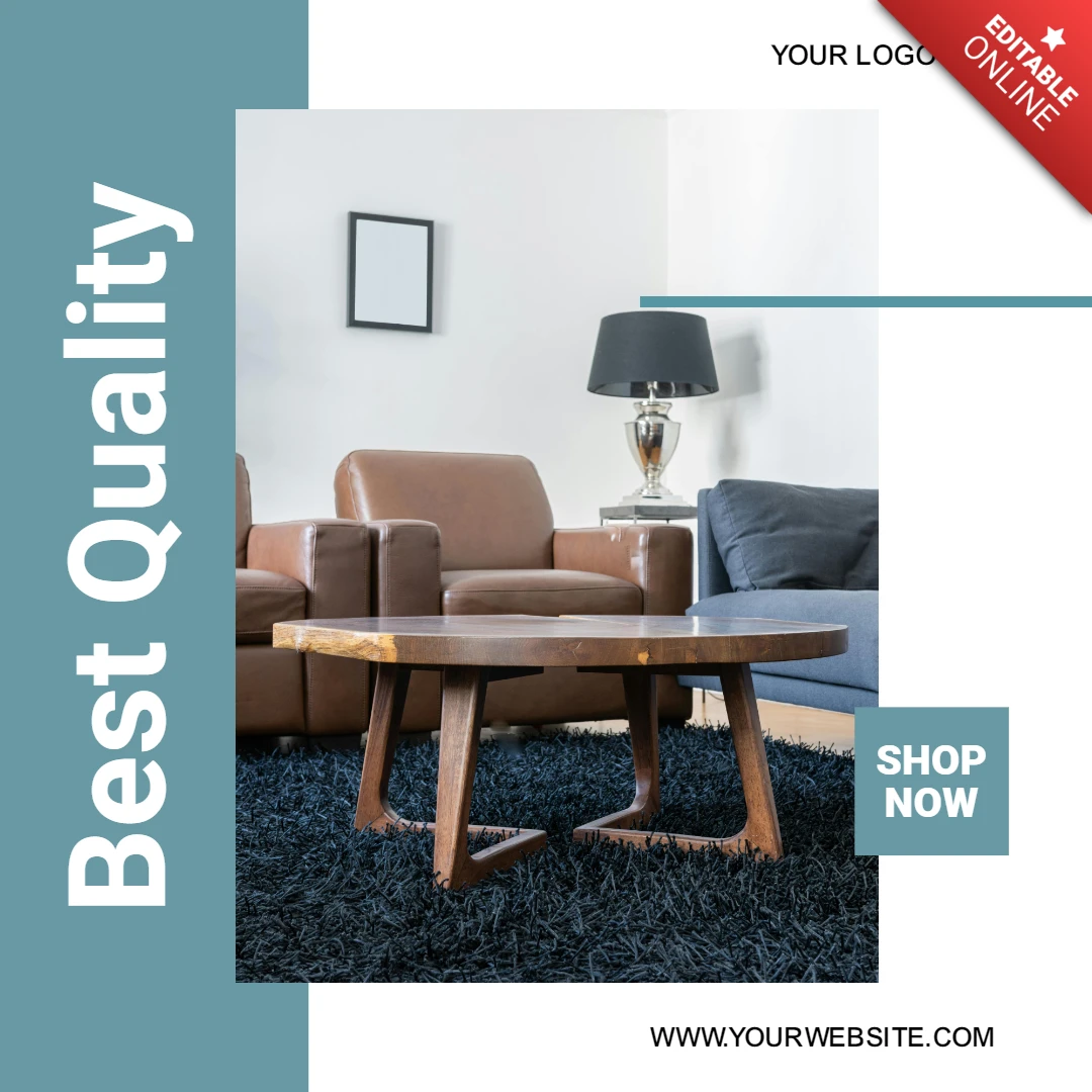 Modern Elegant Advertising Social Media Post Design Template