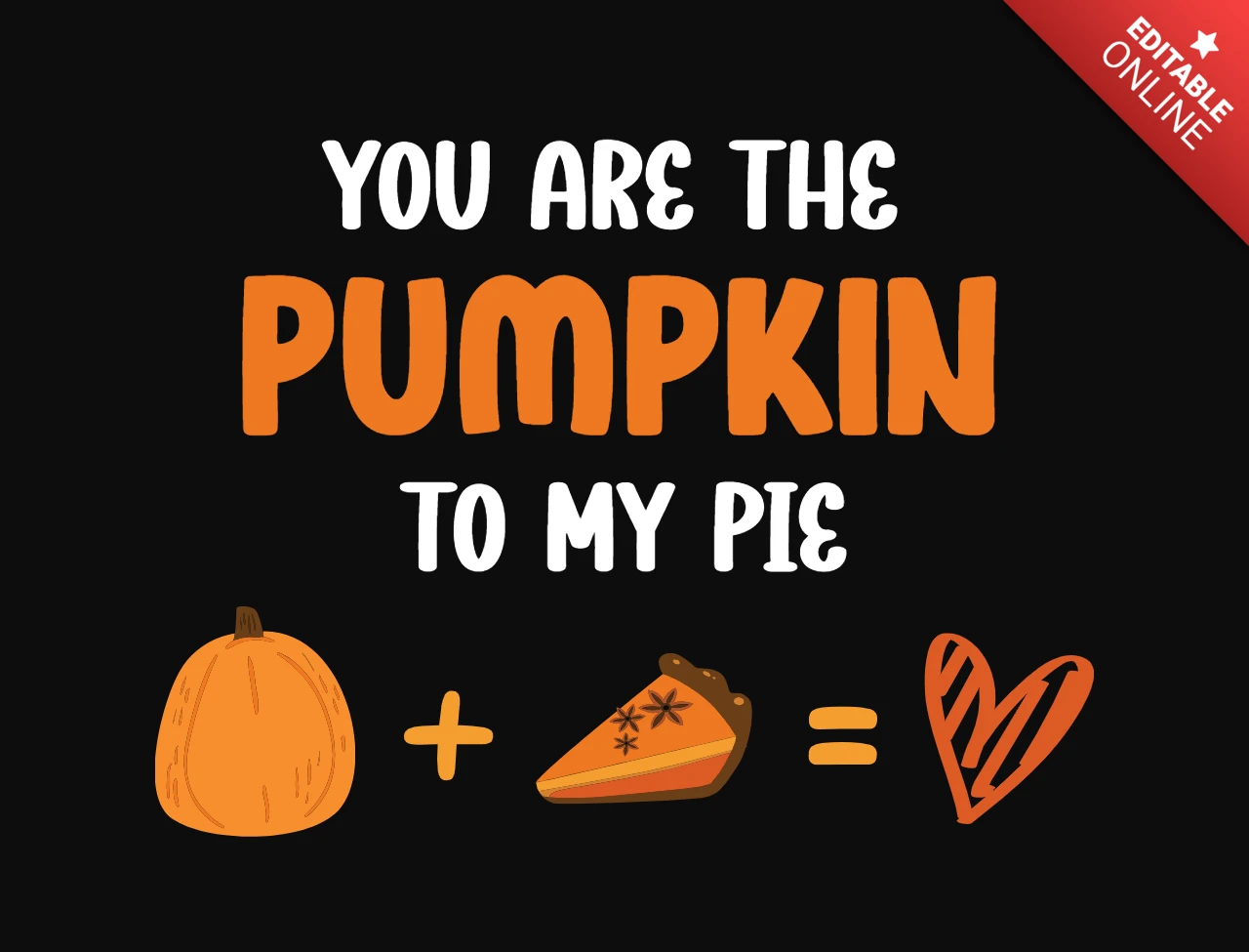 Sei la zucca della mia torta modello di maglietta