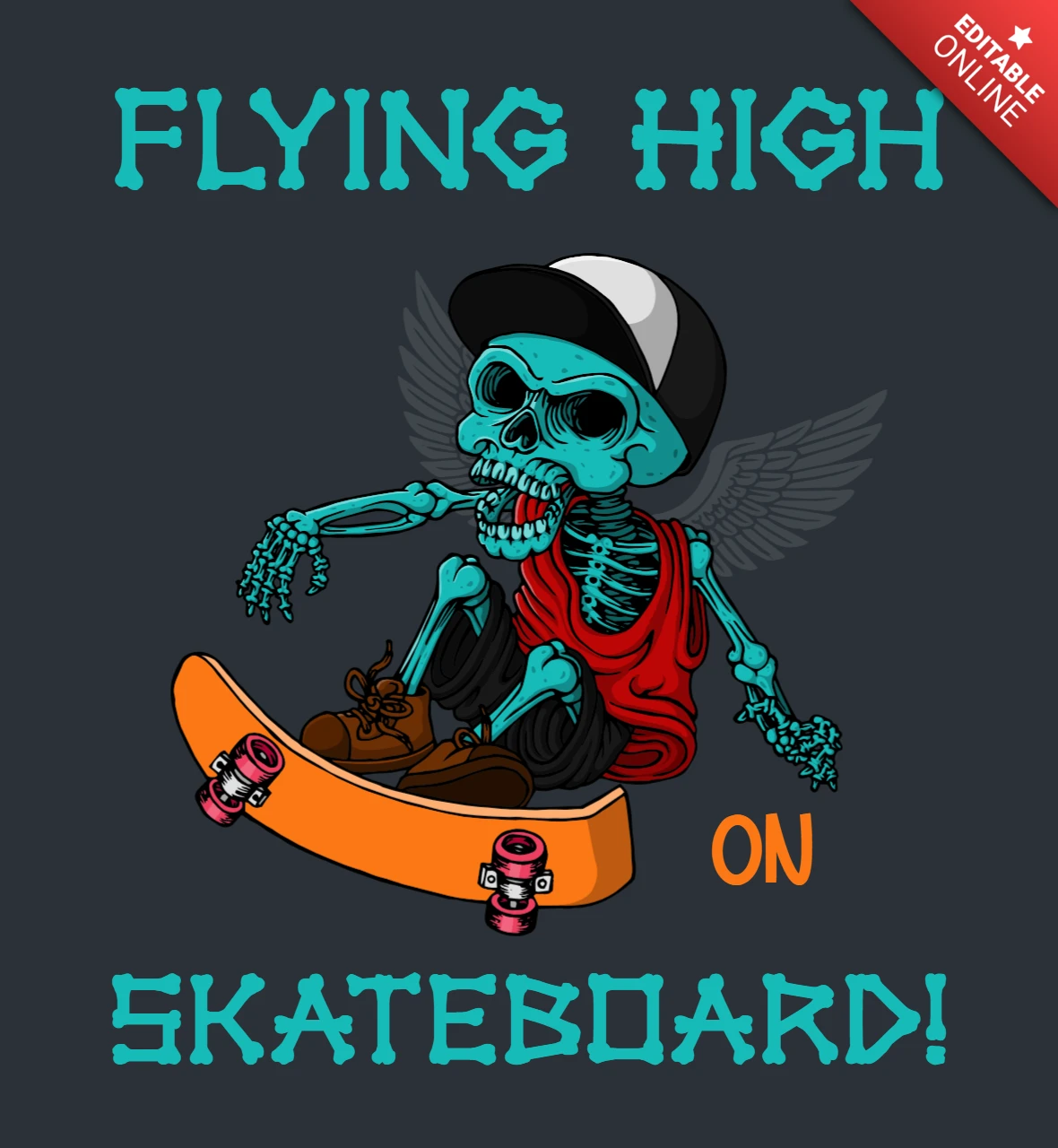 Modèle de conception de skateboard pour les projets créatifs
