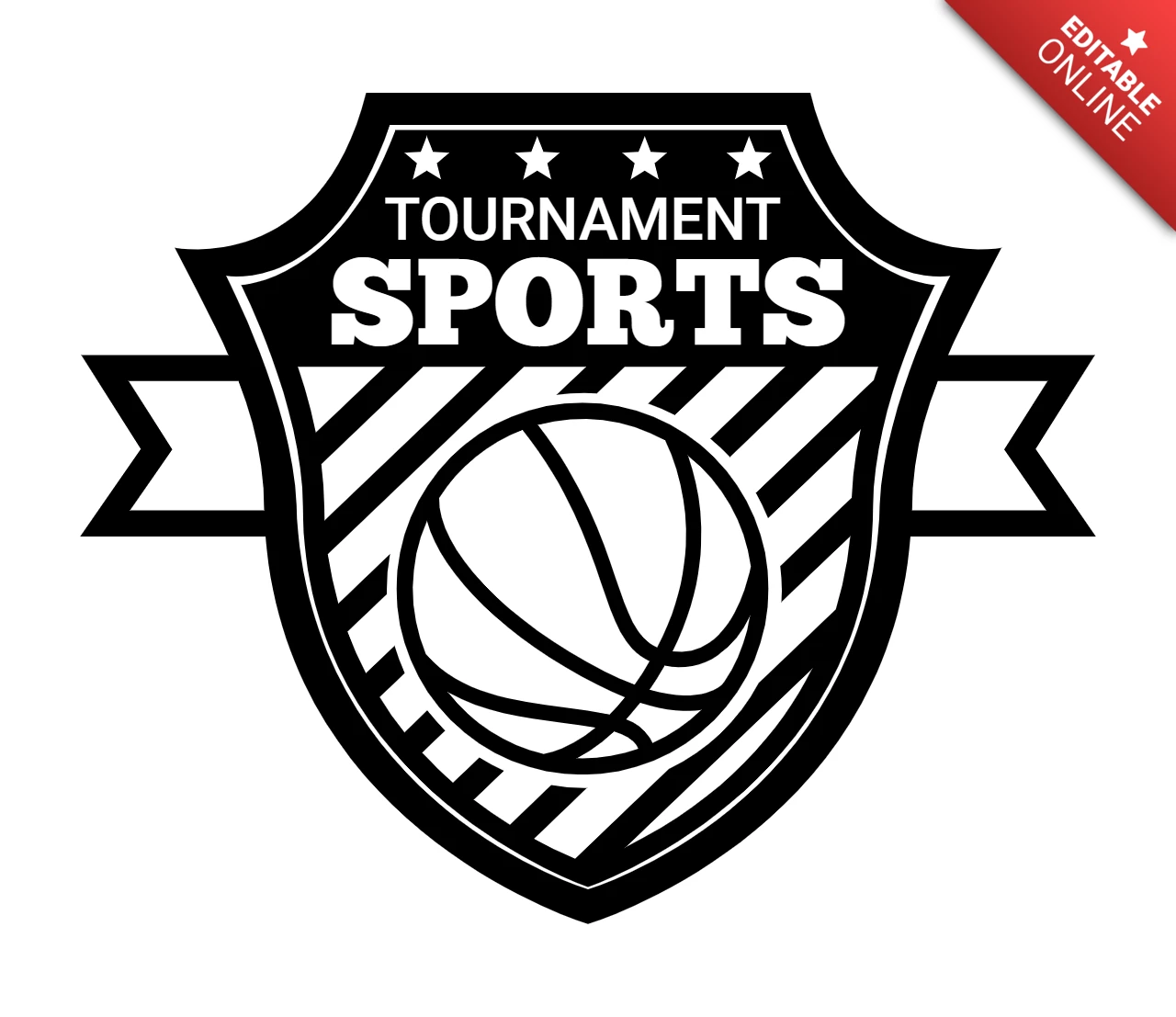 Baseball Championship Sports Logo Design Template