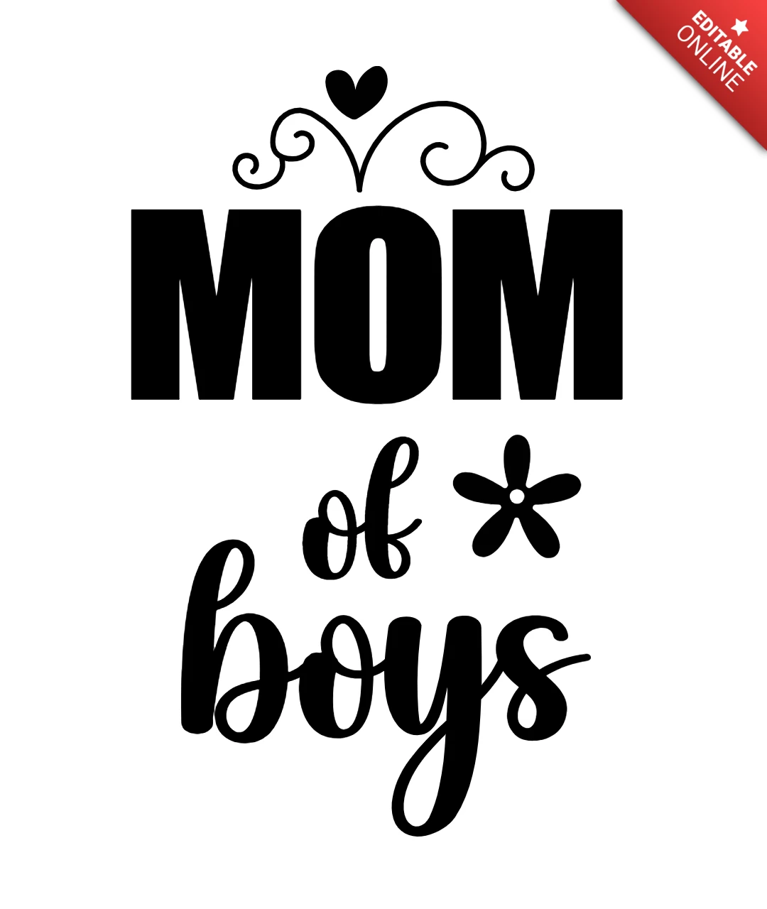 Mutter von jungen t-shirt design vorlage