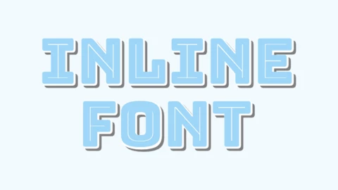 Helvetica Neue Tekst Effect