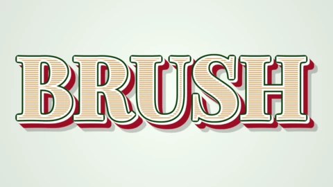 Helvetica Font Texteffekt