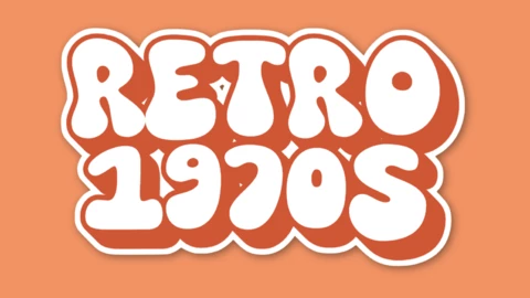 80's Effetto testo