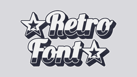 Twice | Fuente Retro Gratuita | Generador de Efectos de Texto