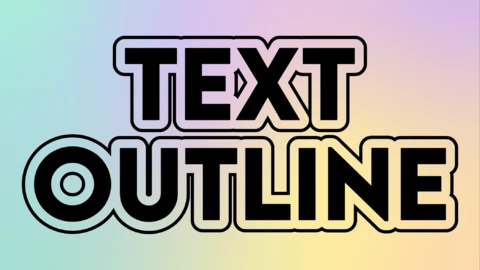 Cooper Black Font Metin Efekti