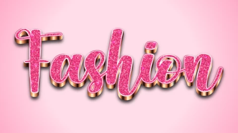 Girly Efeito de texto