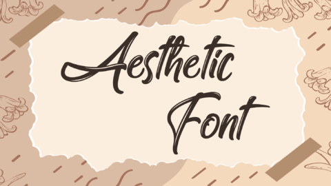 Ken | Aesthetic Font | Text Effect Generator
