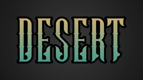 Roman Numeral Font Efekt tekstowy