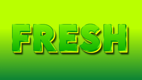 Relative | Fresh Green | Text Effect Generator