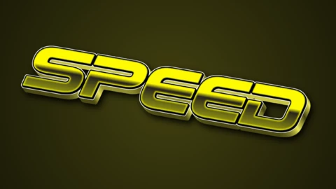 Glossy Effet de Texte