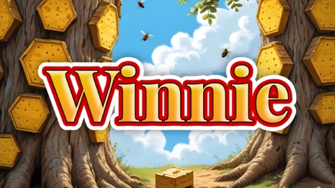 Winnie pooh Efekt tekstowy