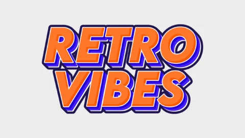 Letras Borrosas Tekst Effect