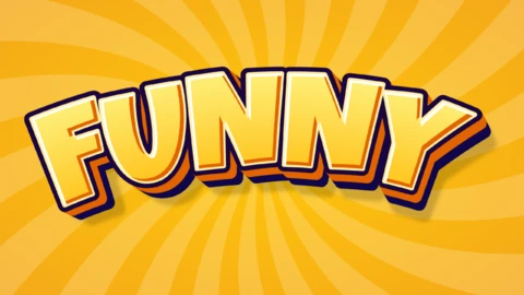 Yellow text Effetto testo