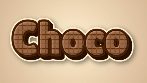Relative | Chocolate Bar | Text Effect Generator